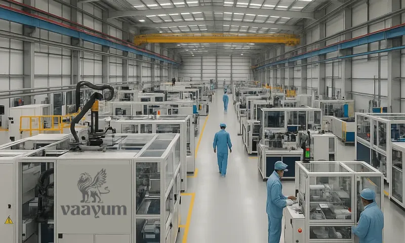 Vaayum Energy LFP battery energy storage manufacturing facility